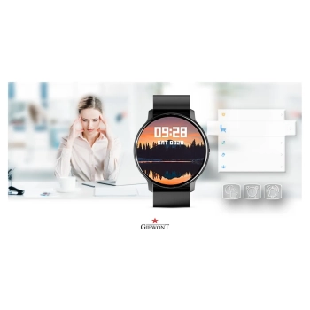 Smartwatch Giewont GW120-2 PRO Czarny