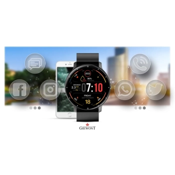 Smartwatch Giewont GW120-2 PRO Czarny