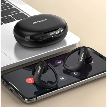 Słuchawki bezprzewodowe douszne LENOVO Thinkplus LivePods T50 Czarne