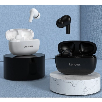 Słuchawki bezprzewodowe douszne LENOVO HT05 Białe