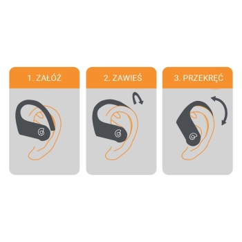 Słuchawki bezprzewodowe douszne LENOVO Thinkplus LivePods XT80 Czarne