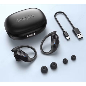 Słuchawki bezprzewodowe douszne Lenovo Thinkplus LivePods LP75 Czarne
