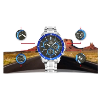 Zegarek Męski CASIO EDIFICE EFR-552D-1A2VUEF + BOX