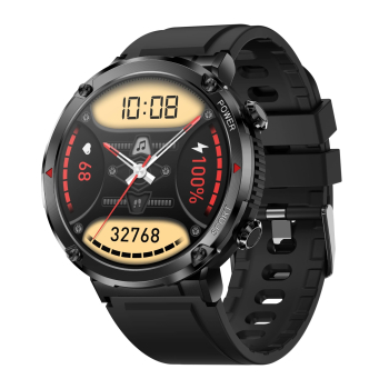 Smartwatch Gravity GT21-1+ Czarny Pasek Silikonowy