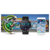 Smartwatch Gravity GT21-3 + Czarny Pasek Silikonowy