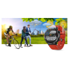 Smartwatch Gravity GT21-6 + Czerwony Pasek Silikonowy