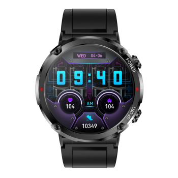 Smartwatch Gravity GT21-6 + Czerwony Pasek Silikonowy