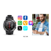 Smartwatch Veltori VT130-1 Czarny Pasek Silikonowy