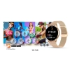 Smartwatch Damski Veltori VT300-1 Złota Bransoleta