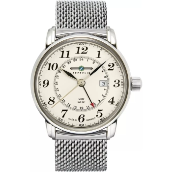 Zegarek Męski Zeppelin LZ127 Graf Zeppelin GMT 7642M-5 + BOX