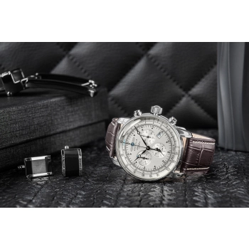 Zegarek Męski ZEPPELIN 100 Yahre 7680-1 + BOX