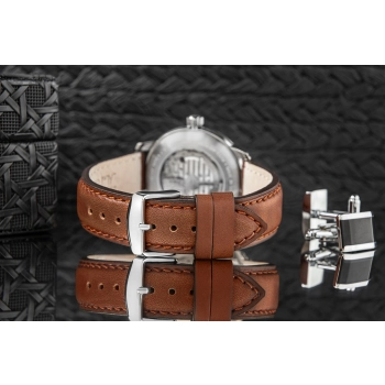 Zegarek Męski ZEPPELIN Mediterranee Open Heart Automatic 9666-5 + BOX