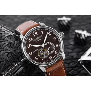 Zegarek Męski Zeppelin LZ127 Graf Automatic 7666-4 + BOX