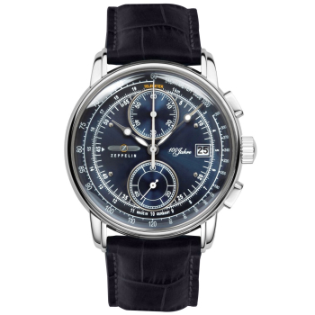 Zegarek Męski Zeppelin 100 Yahre Chronograph 8670-3 + BOX