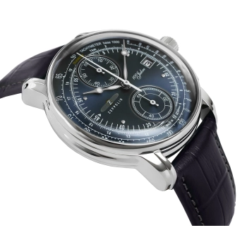 Zegarek Męski ZEPPELIN 100 Yahre Chronograph 8670-3 + BOX