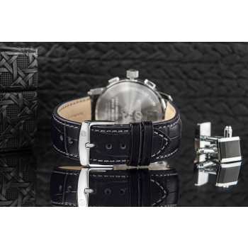 Zegarek Męski Zeppelin 100 Yahre Chronograph 8670-3 + BOX