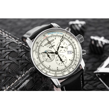 Zegarek Męski ZEPPELIN 100 Yahre 8680-3 + BOX