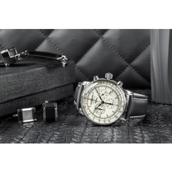 Zegarek Męski ZEPPELIN 100 Yahre 8680-3 + BOX