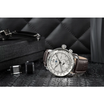 Zegarek Męski Zeppelin 100 Yahre 7640-1 + BOX