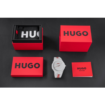 Zegarek Męski Hugo Lit For Him White 1530345 + BOX