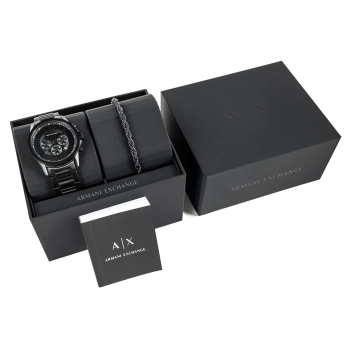 Zegarek Męski + Bransoleta Armani Exchange AX7163SET + BOX