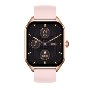 Smartwatch Damski Rubicon RNCF03-5 Różowe złoto + 2 Paski