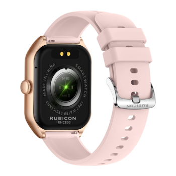 Smartwatch Damski Rubicon RNCF03-5 Różowe złoto + 2 Paski