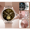 Smartwatch Damski Rubicon RNCF19-1 Różowe Złoto  Bransoleta + Pasek