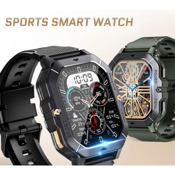 Smartwatch Męski Rubicon RNCF23-1 BLACK