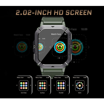 Smartwatch Męski Rubicon RNCF23-1 BLACK