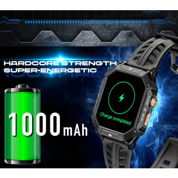 Smartwatch Męski Rubicon RNCF24-2 GREY