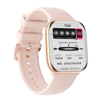 Smartwatch Damski Rubicon RNCF31 ROSE GOLD Bransoleta + 2 Paski