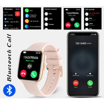 Smartwatch Damski Rubicon RNCF31 BLACK