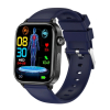 Smartwatch Męski Rubicon RNCF33 BLACK + Pasek Granatowy