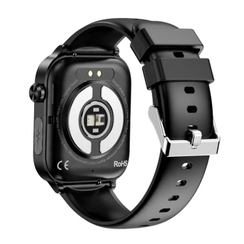 Smartwatch Męski Rubicon RNCF33 BLACK + Pasek Granatowy