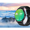 Smartwatch Damski Rubicon RNCF35 BLACK Bransoleta + Pasek