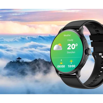 Smartwatch Damski Rubicon RNCF35 BLACK Bransoleta + Pasek