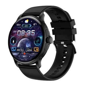 Smartwatch Damski Rubicon RNCF35 BLACK Bransoleta + Pasek