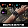 Smartwatch Męski Rubicon RNCF37-1 GPS BLACK