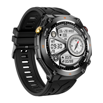 Smartwatch Męski Rubicon RNCF37-1 GPS BLACK