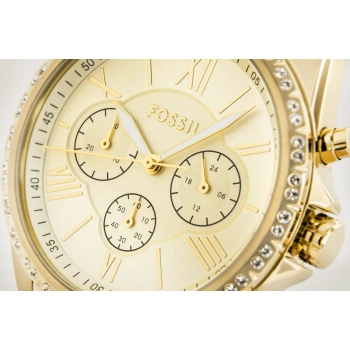 Zegarek Damski Fossil Modern Courier Chronograph BQ3378 + BOX