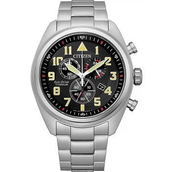 Zegarek Męski CITIZEN Super Titanium Eco-Drive AT2480-81E + BOX