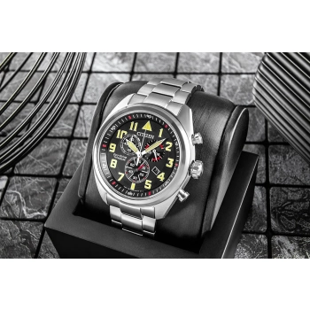 Zegarek Męski CITIZEN Super Titanium Eco-Drive AT2480-81E + BOX