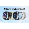 Smartwatch Damski GRAVITY GT15-10 Biały Pasek Silikonowy + Złota Bransoleta