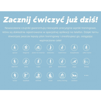 Smartwatch Damski GRAVITY GT15-10 Biały Pasek Silikonowy + Złota Bransoleta