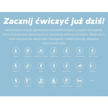 Smartwatch Damski GRAVITY GT15-10 Biały Pasek Silikonowy + Złota Bransoleta