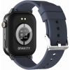 Smartwatch Damski GRAVITY GT15-12 Granatowy Pasek Silikonowy + Czarna Bransoleta