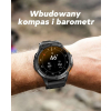 Smartwatch Męski GRAVITY GPS GT24-1 Czarny Pasek Silikonowy + Granatowy Pasek Silikonowy