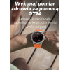Smartwatch Męski GRAVITY GPS GT24-1 Czarny Pasek Silikonowy + Granatowy Pasek Silikonowy