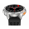 Smartwatch Męski GRAVITY GPS GT24-4 Czarny Pasek Silikonowy + Pomarańczowy Pasek Silikonowy